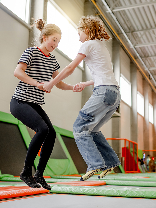 Indoor trampoline park & arcade