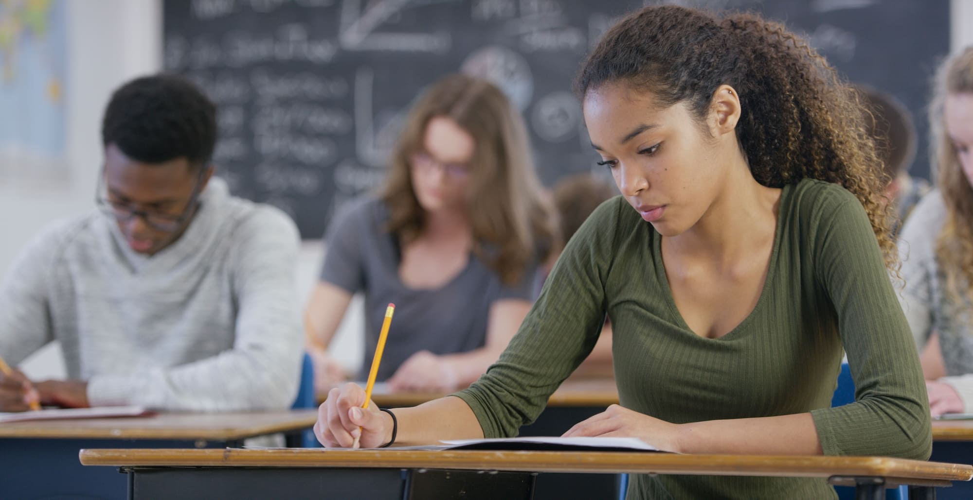 Students Taking English Test for University (1)